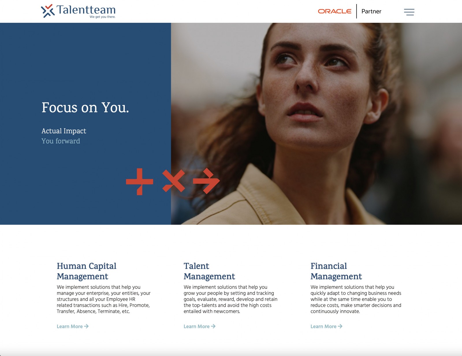 Retail & Services Web Design - www.talentteam.com.cy